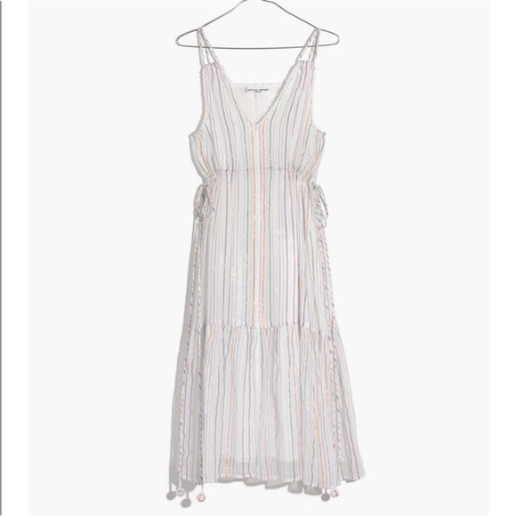 Apiece Apart™ Striped Daphne Midi Dress - Picture 2 of 11